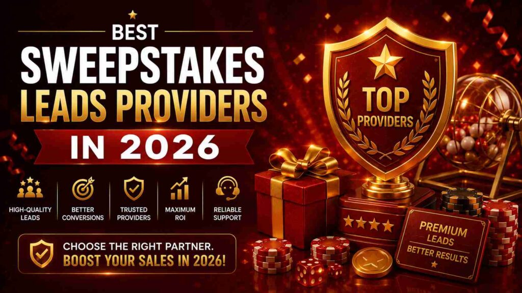 Best Sweepstakes Leads Providers in 2026