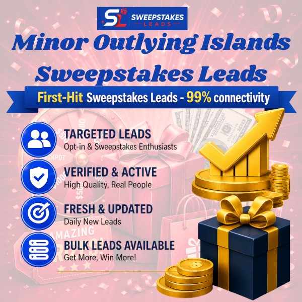 United States Minor Outlying Islands Sweepstakes Leads