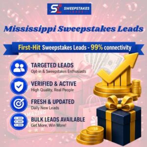 Mississippi Sweepstakes Leads