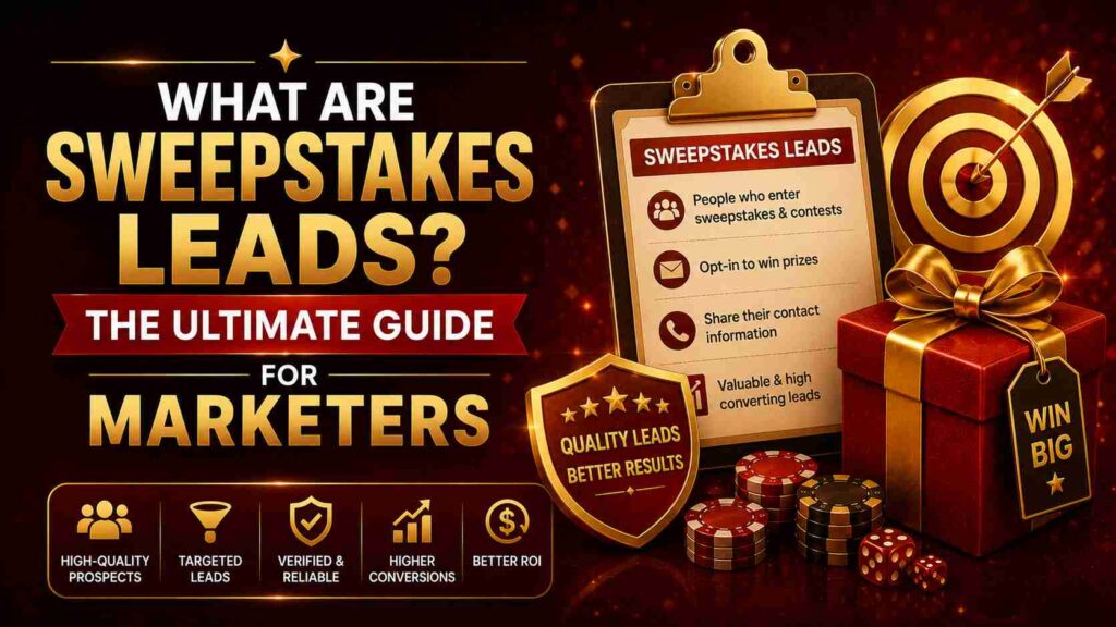 What Are Sweepstakes Leads? The Ultimate Guide for Marketers