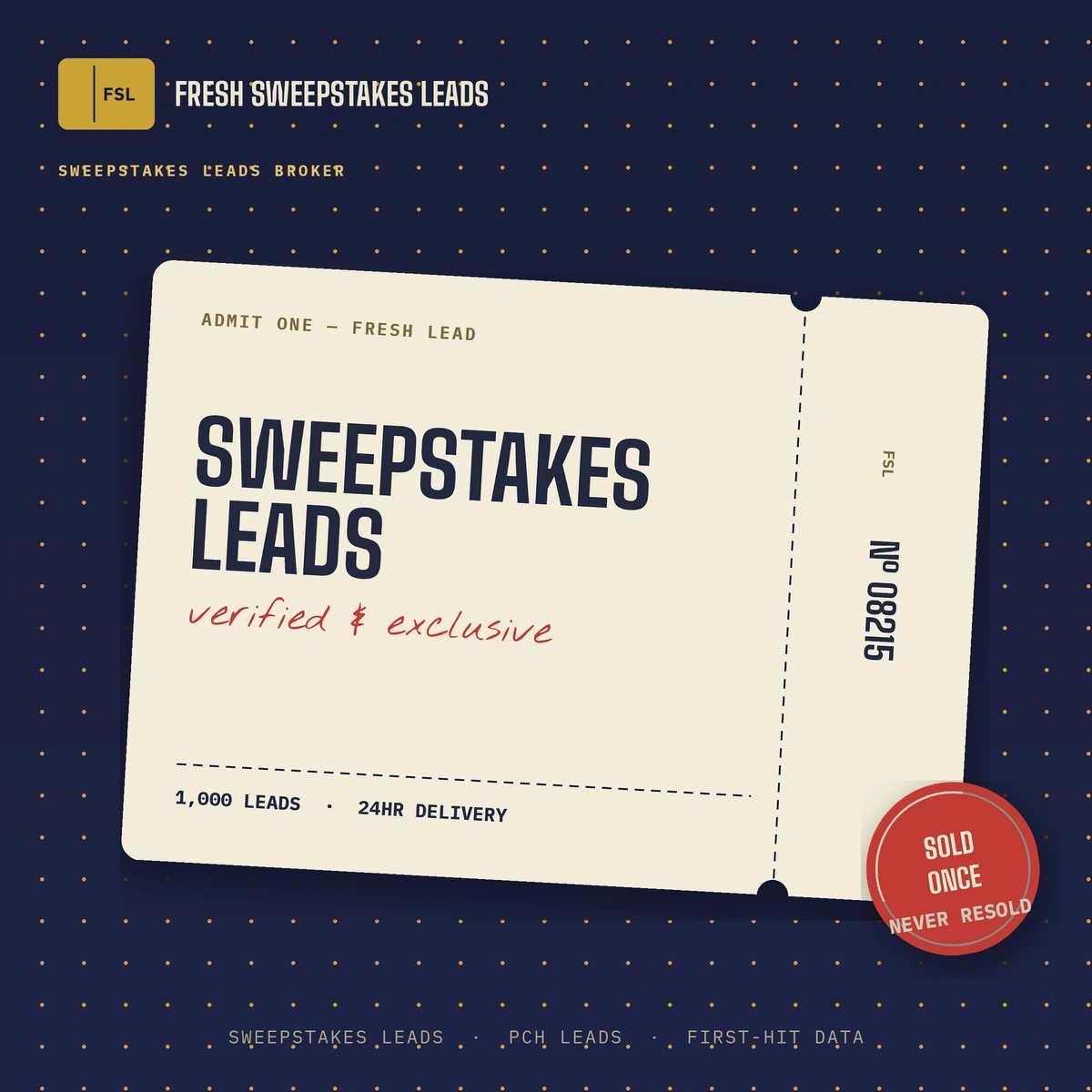 sweepstakes leads